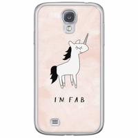 Samsung Galaxy S4 siliconen hoesje - I'm fab - thumbnail
