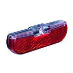 Trelock ls 614 duo flat signal e-bike achterlicht zwart 50mm - thumbnail