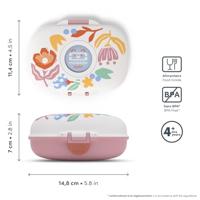 Lunchbox - MONBENTO - Luchtdichte snackbox - MB Gram Paper Cut - thumbnail