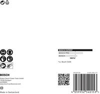 Bosch Accessories EXPERT M480 2608900677 Schuurnet voor excentrische schuurmachine Ongeperforeerd Korrelgrootte (num) 240 (Ø) 125 mm 5 stuk(s) - thumbnail