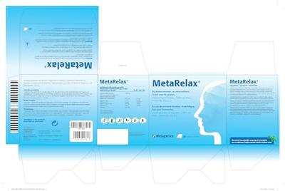 Metagenics MetaRelax Magnesium 20 Poederzakjes