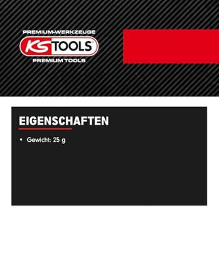 KS Tools 515.1218 Spandoorn voor foliegum, 6 mm