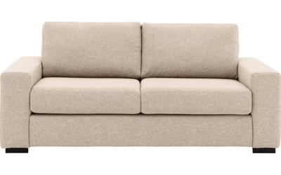 Goossens Bank Lucca wit, stof, 2,5-zits, stijlvol landelijk Goossens Bank Lucca wit, stof, 2,5-zits, stijlvol landelijk