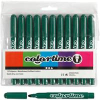 Creativ Company Groene jumbo stiften, 12st. - thumbnail