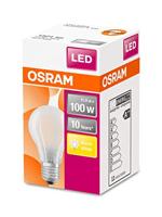 OSRAM HOMELIGHTING 4058075124660 LED-lamp Energielabel D (A - G) E27 Peer 11 W = 100 W Warmwit (Ø x l) 60 mm x 105 mm 1 stuk(s) - thumbnail