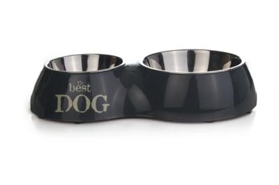 Dinner hondenvoerbak Best Dog M grijs