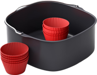 Philips HD9957/00 Airfryer accessoiresbakset XXL - thumbnail