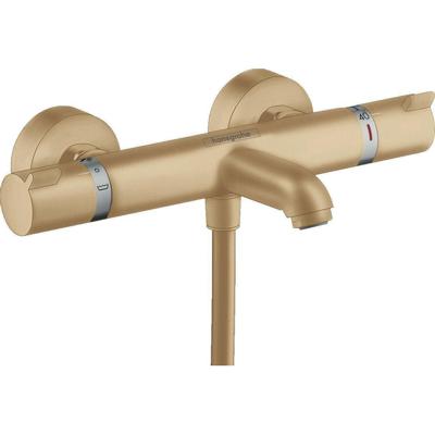 Hansgrohe Ecostat thermostatische badkraan brushed bronze Hansgrohe Ecostat thermostatische badkraan brushed bronze