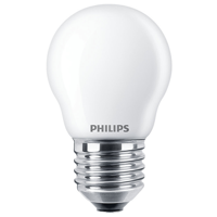 Philips LED 871951432449700 LED-lamp Energielabel D (A - G) E27 Kogel 3.4 W = 40 W Warmwit (Ø x h) 45 mm x 78 mm Dimbaar (dim to warm) 1 stuk(s) - thumbnail