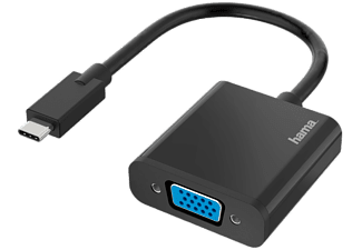 Hama USB 2.0 Adapter [1x VGA-bus - 1x USB-C stekker]