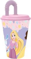 Beker met Rietje Disney Princess CZ11362 430 ml - thumbnail