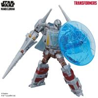 Star Wars x Transformers Action Figure The Mandalorian / N-1 Starfighter 19 cm - thumbnail