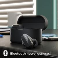 Philips TAT3508BK/00 True Wireless Hoofdtelefoon | Natuurlijk Geluid Siliconen Oordopjes | Ruisonderdrukking | Tot 21 Uur Speeltijd | Bluetooth | Microfoon | USB-C-kabel | IPX4 Waterbestendig | Zwart - thumbnail