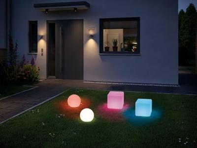 Paulmann Lichtobjekt Globe RGBW 94269 Verlichtingssysteem Plug&Shine ZigBee Staande LED-buitenlamp LED 2.8 W Warmwit Wit Paulmann Lichtobjekt Globe RGBW 94269 Verlichtingssysteem Plug&Shine ZigBee Staande LED-buitenlamp LED 2.8 W Warmwit Wit