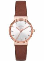 Horlogeband Skagen SKW2260 Leder Bruin 14mm - thumbnail