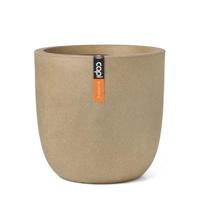 Bolvormige bloempot - CAPI EUROPE - Gladde NL - 35 x 34 cm - Beige - thumbnail