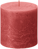 Bolsius rustiek stompkaars 100/100 pink - thumbnail