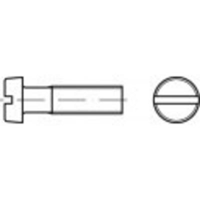 TOOLCRAFT TO-5381181 Cilinderkopschroeven M3.5 45 mm Sleuf DIN 84 Staal Galvanisch verzinkt 200 stuk(s)