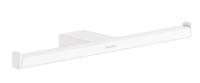 Hansgrohe Dubbele Toiletrolhouder AddStoris Mat Wit - thumbnail