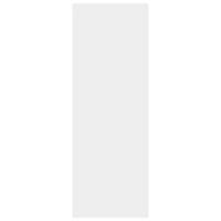 Wandschap 45,1x16x45,1 cm spaanplaat wit - thumbnail