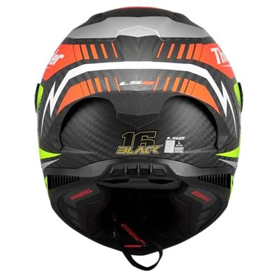 LS2 integraalhelm "ff805 thunder carbon gp aero replica zwart". helmet ff805 thunder gp aero replica sw size x