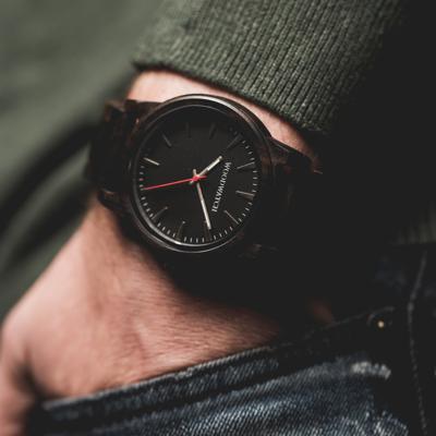 Houten Horloge Cypher Sandal