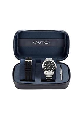 Nautica Zilverkleurig (Ø 42 mm) Heren horloge