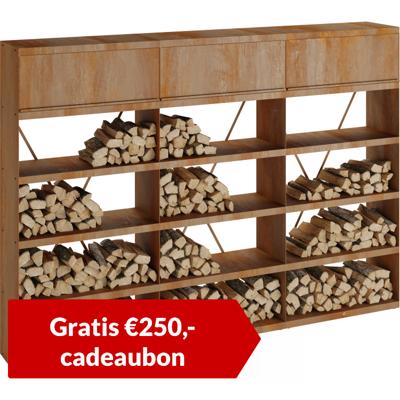 OFYR | Wood Storage Corten 300