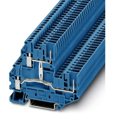 Phoenix Contact 3060487 Klem 2-etages 5.2 mm Schroeven Blauw 50 stuk(s)