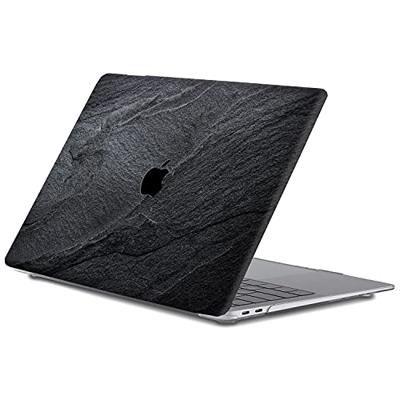 Lunso MacBook Pro 16 inch (2019) cover hoes - case - Black Stone Lunso MacBook Pro 16 inch (2019) cover hoes - case - Black Stone