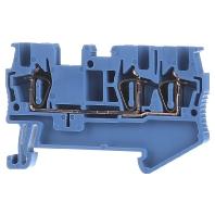 Phoenix Contact 3031131 Doorgangsserieklem 4.2 mm Spanveer Blauw 50 stuk(s)