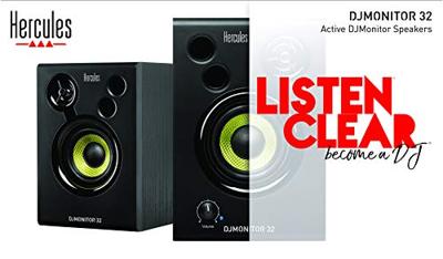 Hercules DJMonitor 32 actieve studiomonitors (set van twee)