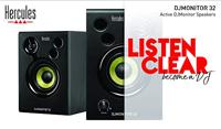 Hercules DJMonitor 32 Actieve studio monitor 7.6 cm 3 inch 30 W 1 paar - thumbnail