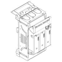 ABN XTR609 NH-zekeringslastscheider 1 stuk(s) - thumbnail