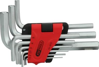 KS Tools 151.3212 Inbus Haakse schroevendraaierset 1.5 mm, 2 mm, 2.5 mm, 3 mm, 4 mm, 5 mm, 6 mm, 8 mm, 10 mm 9-delig - thumbnail