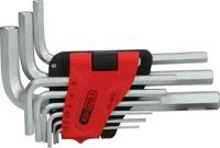 KS Tools 151.3212 Inbus Haakse schroevendraaierset 1.5 mm, 2 mm, 2.5 mm, 3 mm, 4 mm, 5 mm, 6 mm, 8 mm, 10 mm 9-delig - thumbnail