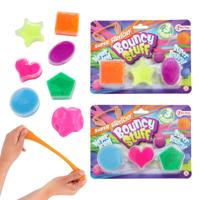 Toi Toys Bouncing putty 3 stuks op kaart - thumbnail