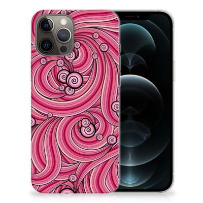 iPhone 12 Pro Max | Hoesje maken | Swirl Pink