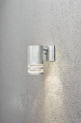 KonstSmide WandspotModena Downlight 15cm zinkgrijs - 7515-320