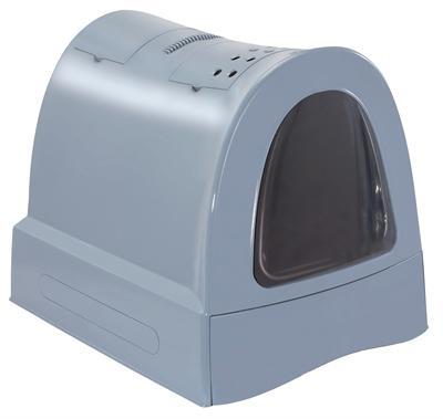 IMAC KATTENBAK ZUMA MET SCHUIFLADE BLAUW 40X56X42,5 CM IMAC KATTENBAK ZUMA MET SCHUIFLADE BLAUW 40X56X42,5 CM