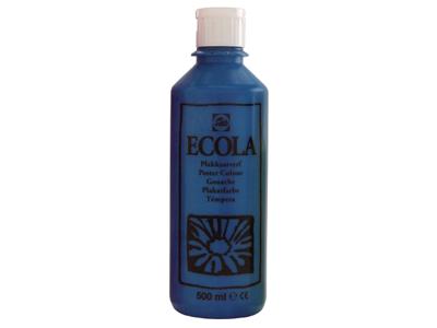 Talens Ecola plakkaatverf flacon van 500 ml, lichtblauw