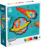 Plus Plus Puzzle by number ruimte plus-plus: 500 stuks (3912) - thumbnail