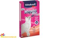VITAKRAFT Cat Liquid-Snack with beef - Kattensnoepje - 6 x 15g - thumbnail