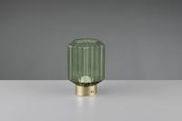 Trio Oplaadbaar tafellampjeLord met groen glas - R57761115 - thumbnail