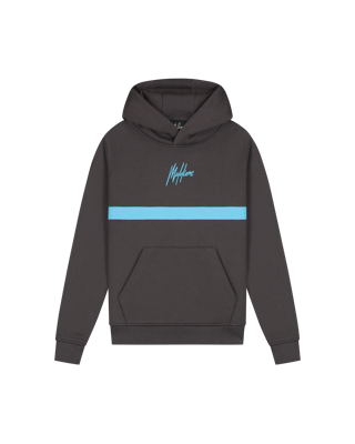 Malelions winter hoodie jongens - grijs blauw - Tube