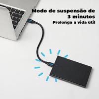 Hard drive hoes Vention KPAB0 Zwart 2,5" - thumbnail