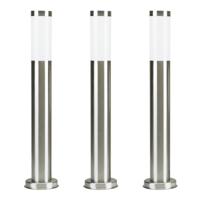 Lech 2 (set van 3 stuks) RVS Tuinlamp - thumbnail