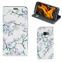 Samsung Galaxy Xcover 4s Uniek Smart Cover Blossom White - thumbnail