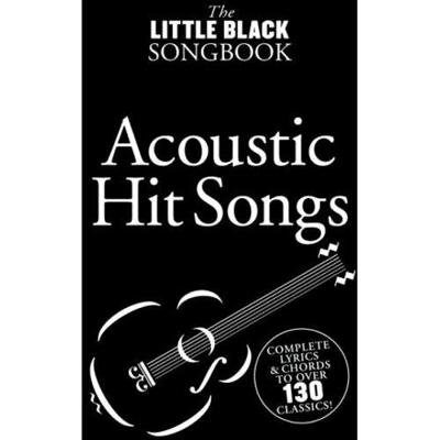 MusicSales The Little Black Songbook: Acoustic Hit Songs MusicSales The Little Black Songbook: Acoustic Hit Songs