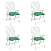 VidaXL Palletkussens 4 st 50x50x7 cm oxford stof groen - thumbnail